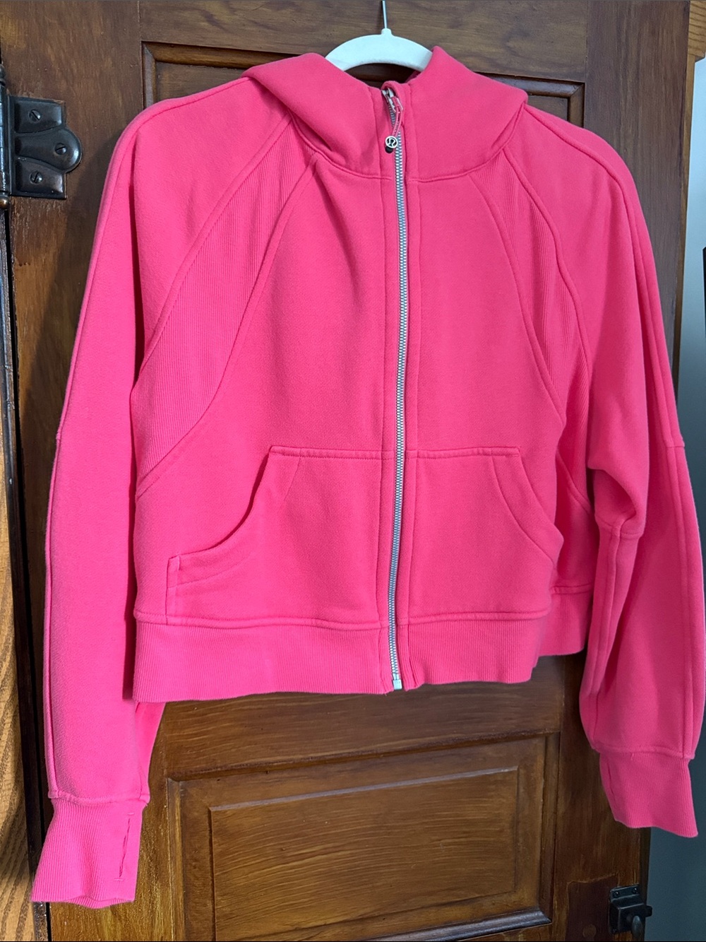 lululemon athletica Bright Pink Full-Zip Hoodie
